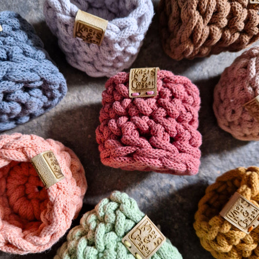 Tiny Crochet Basket