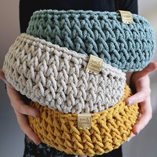Herringbone Basket Bowl